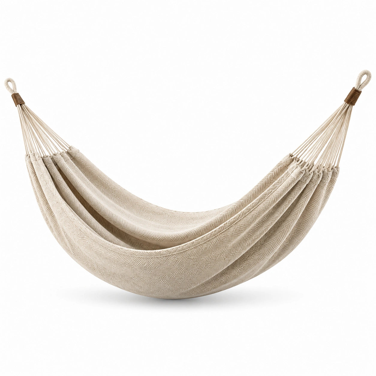 Hamac en Coton Beige 200cm x 150cm